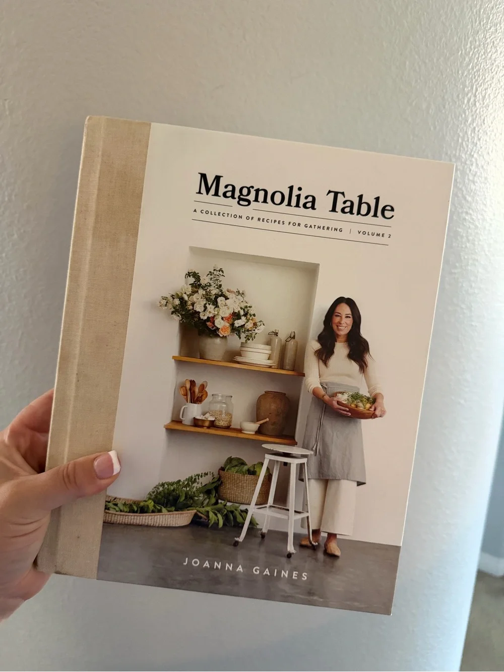 Hearth & Hand Magnolia Table Cookbook - Cream, Beige, White